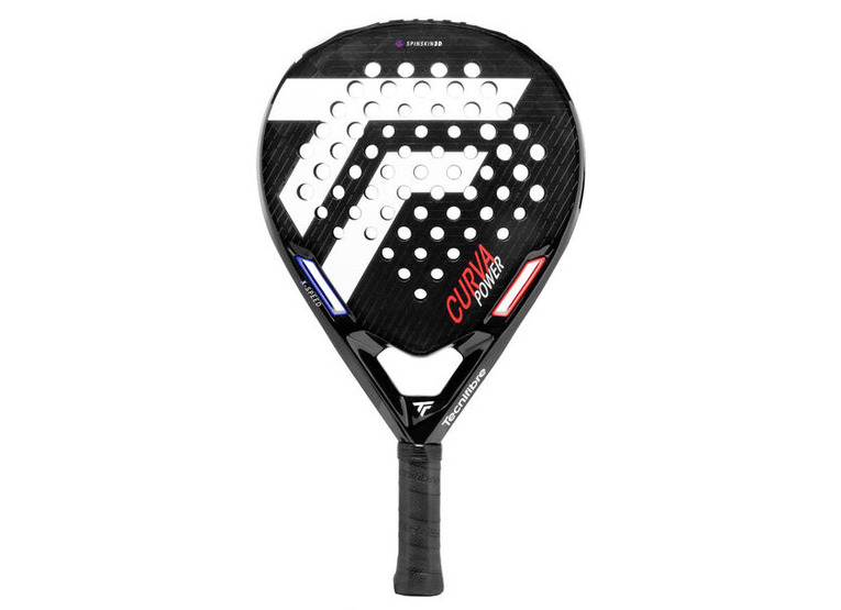 Tecnifibre Curva power padelracket zwart unisex