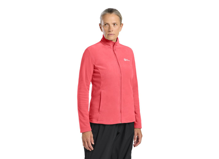 Jack Wolfskin Taunus FZ fleece jack sunset coral dames