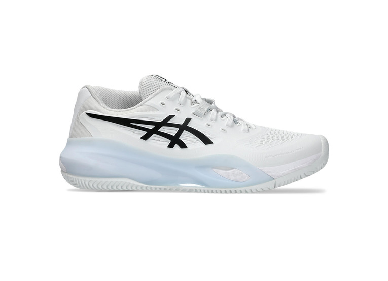 Asics Gel-Resolution X Clay tennisschoen wit/zwart heren