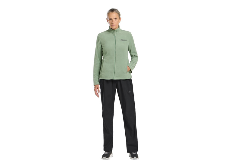 Jack Wolfskin Taunus FZ fleece jack eucalyptus dames