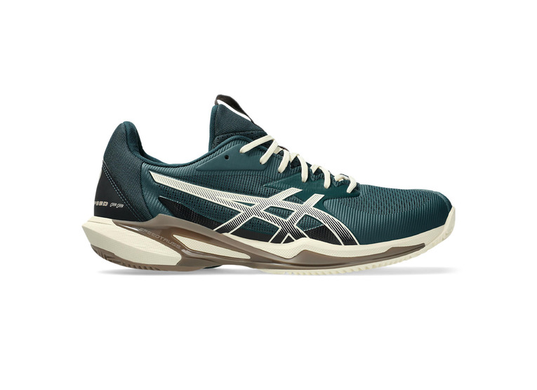 Asics Solution Speed FF 3 Clay tennisschoen saxon green/birch heren