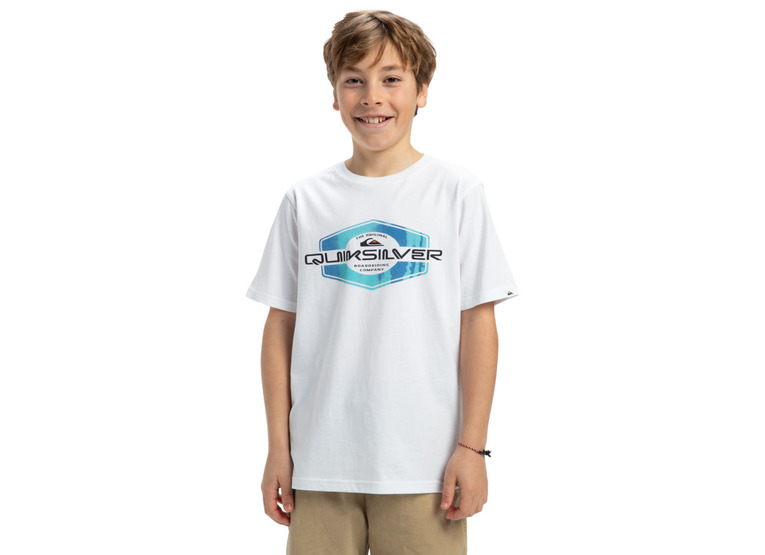 Quiksilver Ev Locked Up T-shirt wit KIDS