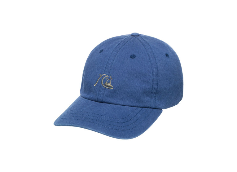 Quiksilver rad splatter dad cap estate blue heren