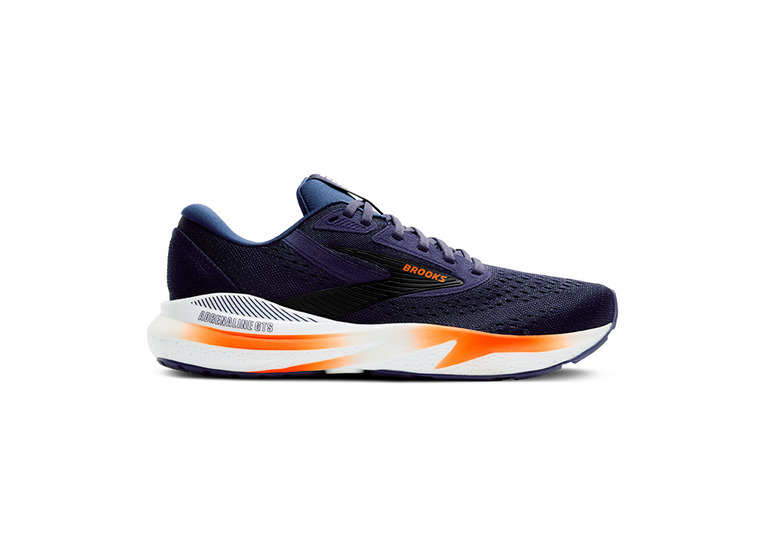 Brooks Adrenaline GTS 24 loopschoen peacoat/oranje heren