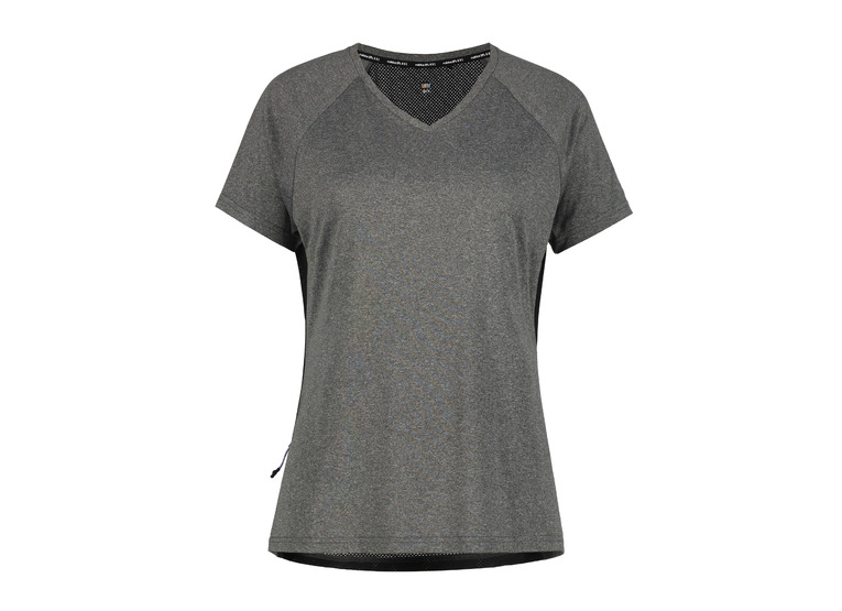 Rukka Magnula T-shirt grijs/zwart dames