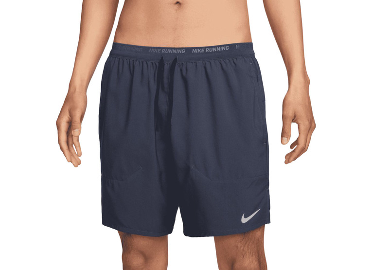 Nike Stride Dri-FIT 2-in-1 hardloopshort navy heren