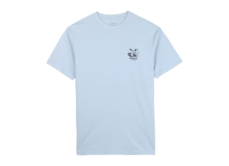 Oxbow Services T-shirt lichtblauw heren