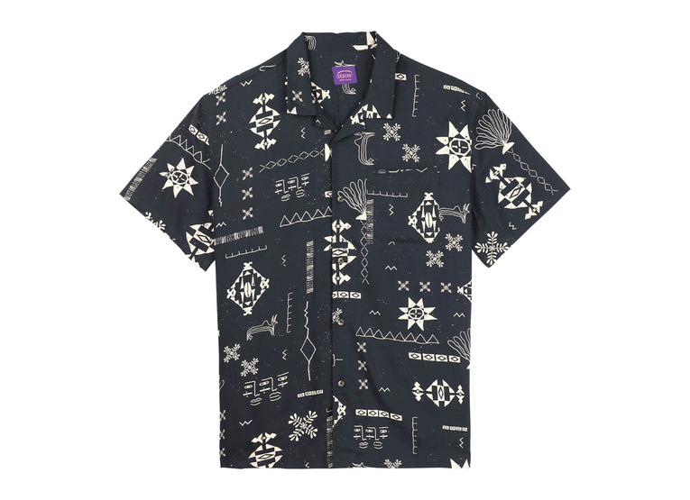 Oxbow Snap shirt zwart heren