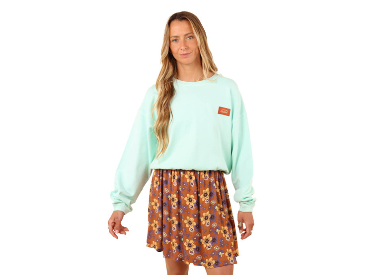 Oxbow Sealan sweatshirt ice mint dames