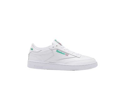 Reebok Club C 85 sneaker wit/groen heren