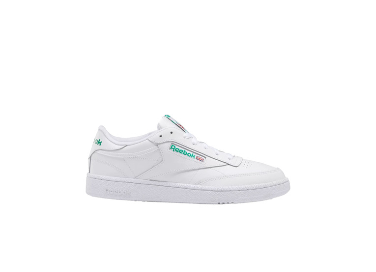 Reebok Club C 85 sneaker wit/groen heren