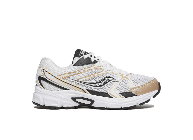 Saucony Ride Millennium wit/goud/zwart unisex