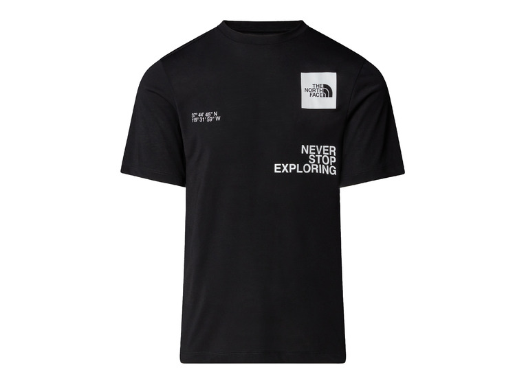 The North Face Foundation T-shirt zwart heren