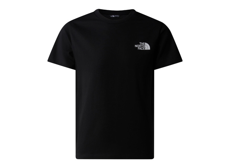 The North Face Simple Dome T-shirt zwart KIDS