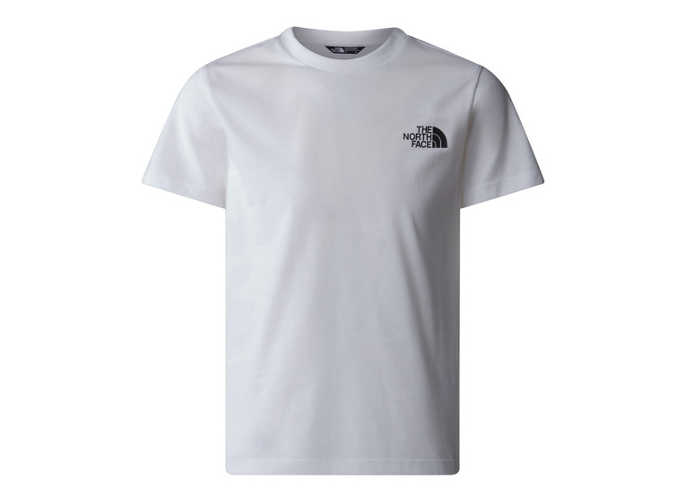 The North Face Simple Dome T-shirt wit KIDS