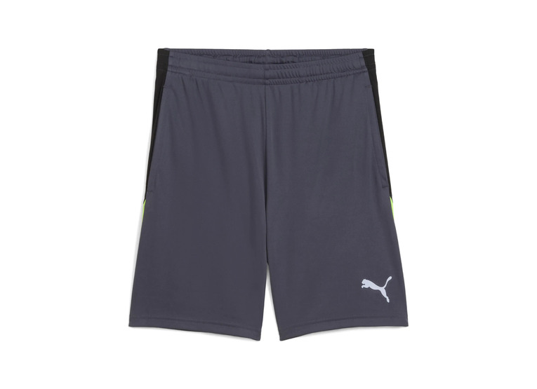 Puma individualLIGA voetbalshort galactic gray/yellow alert heren