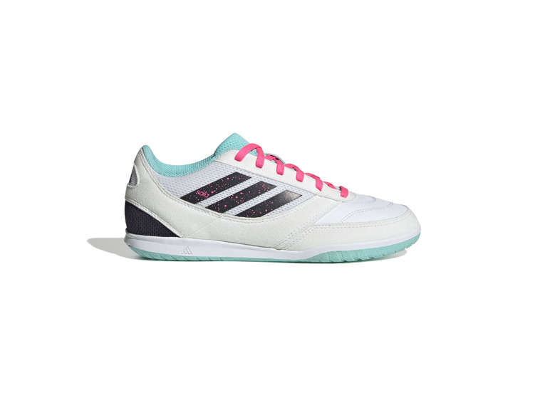 Adidas Top Sala Competition 2 IN voetbalschoen wit/aqua/roze KIDS