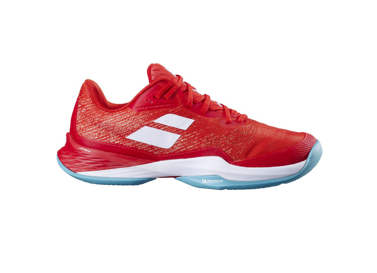 Babolat Jet Mach 3 Clay tennisschoen fiesta red dames