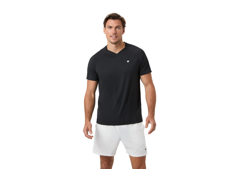 Bjorn Borg Ace V-neck T-shirt zwart heren