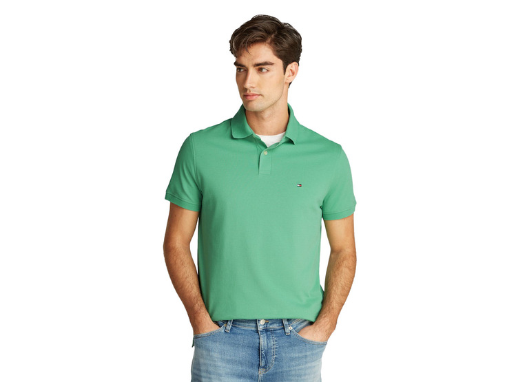 Tommy Hilfiger 1985 regular fit polo fort green heren