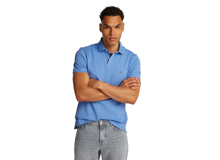 Tommy Hilfiger 1985 regular fit polo blue spell heren