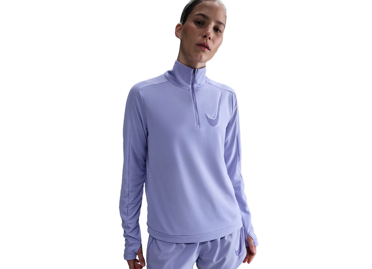 Nike Swoosh Dri-FIT midlayer lilac ice dames