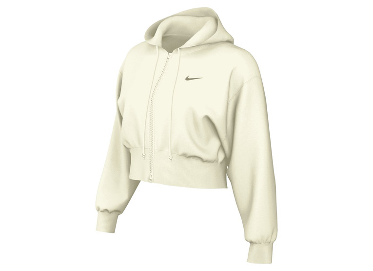 Nike Sportswear Phoenix Fleece korte hoodie sail dames