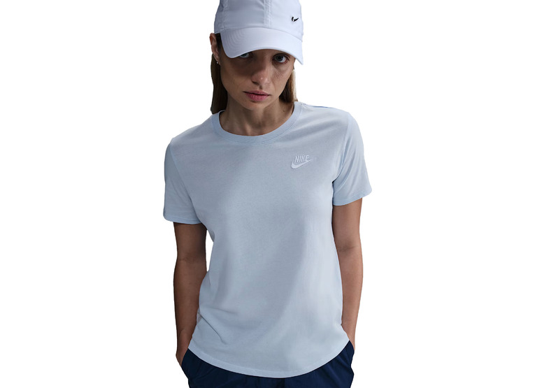 Nike Sportswear Club Essentials T-shirt blue tint dames
