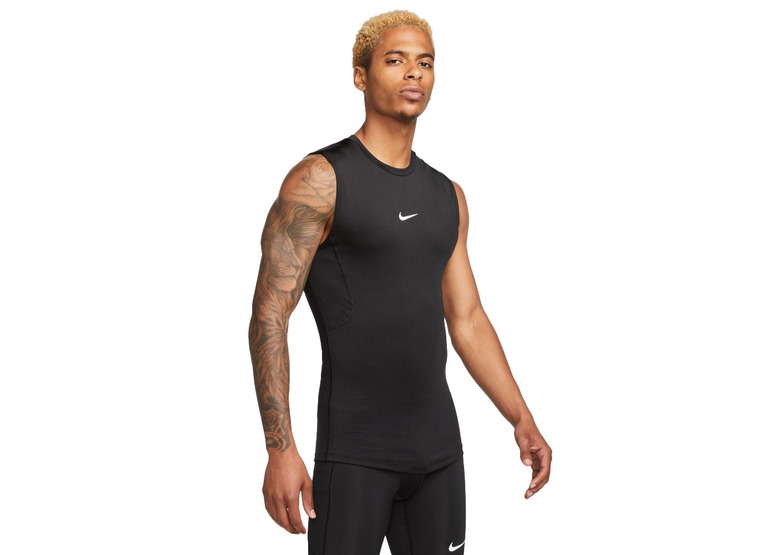 Nike Pro Dri-FIT strakke fitnesstop zwart heren