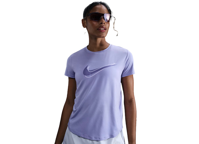 Nike One Swoosh Dri-FIT T-shirt lilac ice dames