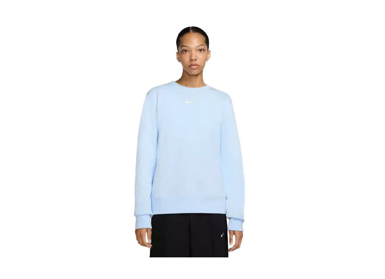 Nike Sportswear Phoenix fleece sweatshirt lichtblauw dames
