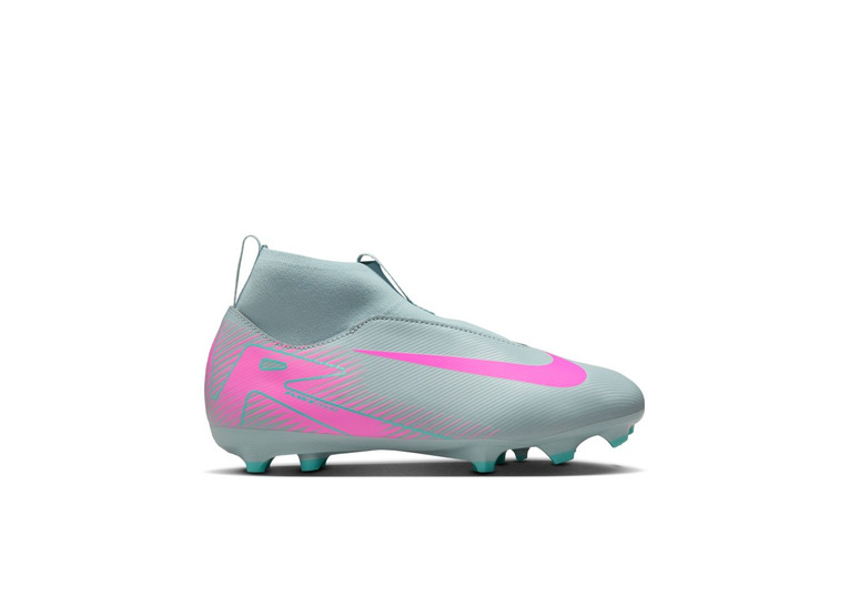Nike Jr. Mercurial Superfly 10 academy FG voetbalschoen ocean cube/pink blast KIDS