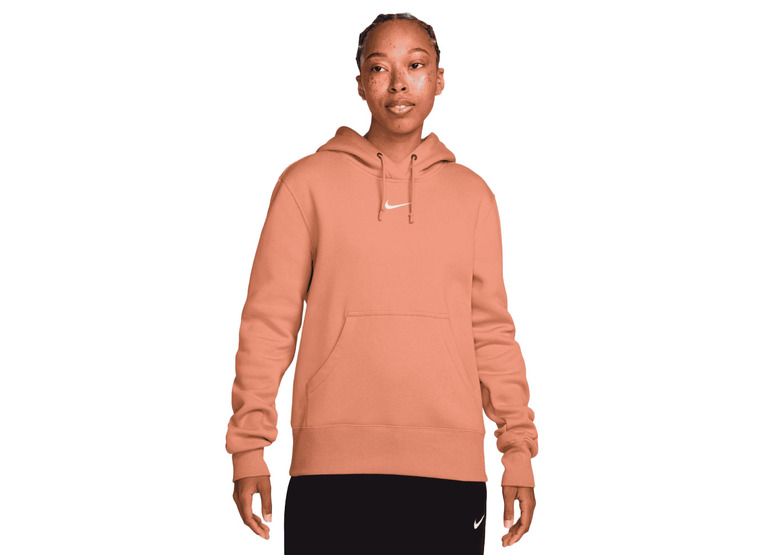 Nike Sportswear Phoenix fleece hoodie apricot agate dames