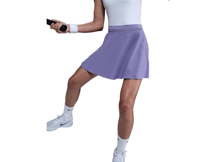 NikeCourt Ace advantage Dri-FIT tennisrok dusty amethyst dames