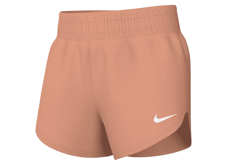 Nike One trainingsshort apricot agate meisjes