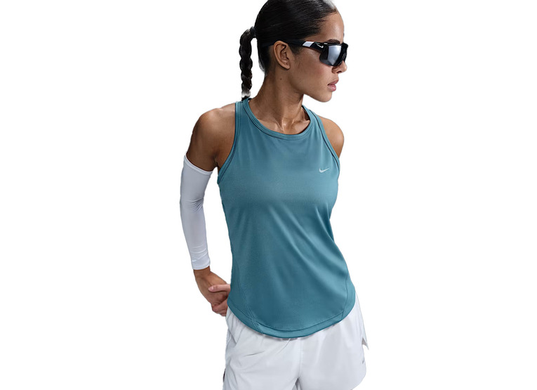 Nike Tempo Dri-FIT tanktop smokey blue dames
