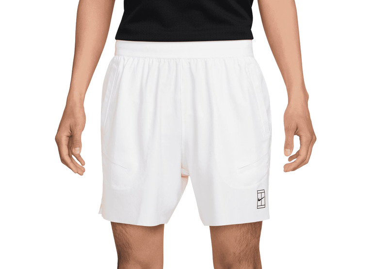 NikeCourt Advantage Dri-FIT tennisshort wit heren