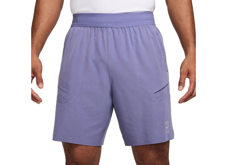 NikeCourt Advantage Dri-FIT tennisshort paars heren