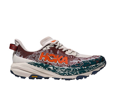 Hoka Speedgoat 6 trailschoen putty/blue twilight heren