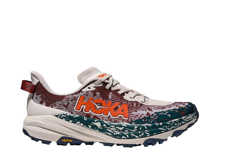 Hoka Speedgoat 6 trailschoen putty/blue twilight heren