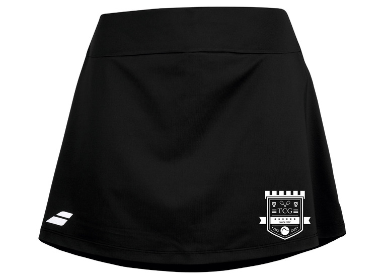 Babolat play skirt zwart dames