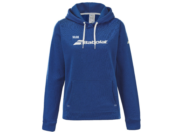 Babolat Exercise hood sweat blauw dames
