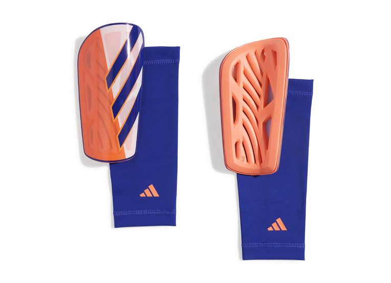 Adidas Tiro League Scheenbeschermers blauw/oranje unisex