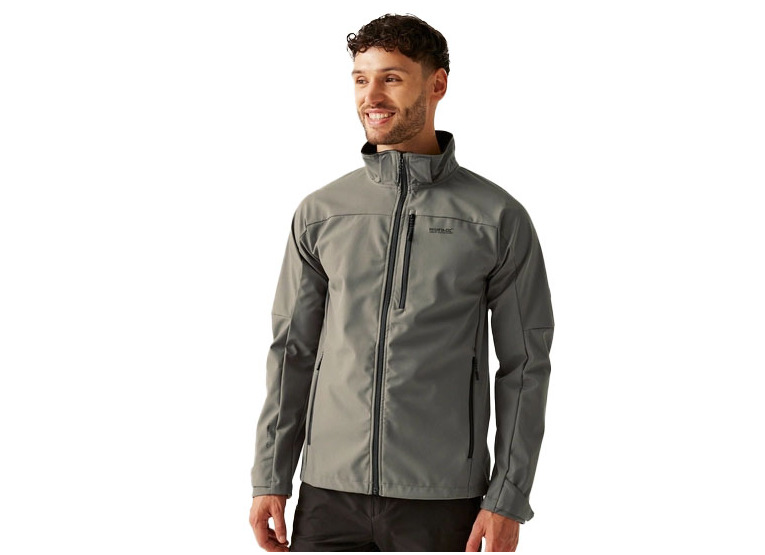 Regatta Arana softshell jacket treetop black heren