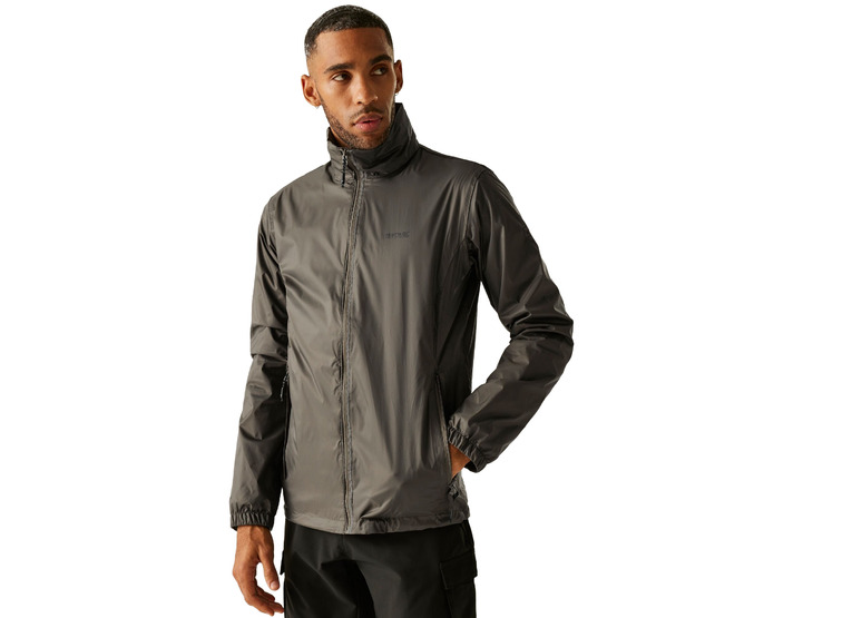 Regatta Lyle IV waterproof packaway jacket treetop heren