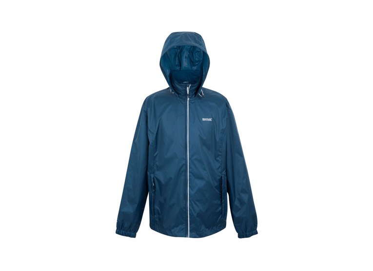 Regatta Lyle IV waterproof packaway jacket moonlight denim heren