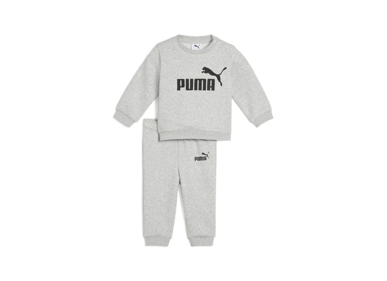 Puma Essentials minicats crew set grijs peuters