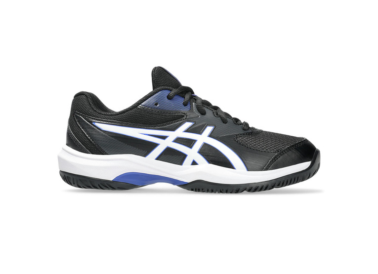 Asics Gel-Game GS tennisschoen zwart/wit KIDS