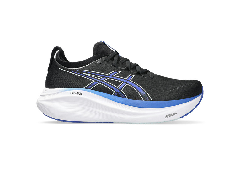Asics Gel-Nimbus 27 loopschoen zwart/kobaltblauw heren