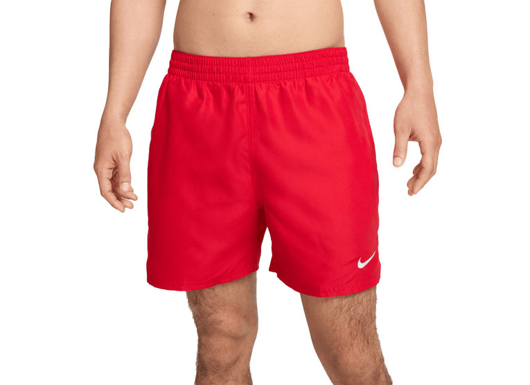 Nike essential zwemshort university red heren